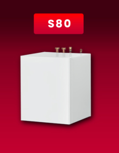 Beépített használati melegvíz tartály nélkül - Yutaki S80